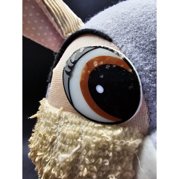 The Walt Disney Co. Thumper 10" Plush Rabbit Stuffed Animal Toy 1992 Mattel Flaw - Picture 4 of 16